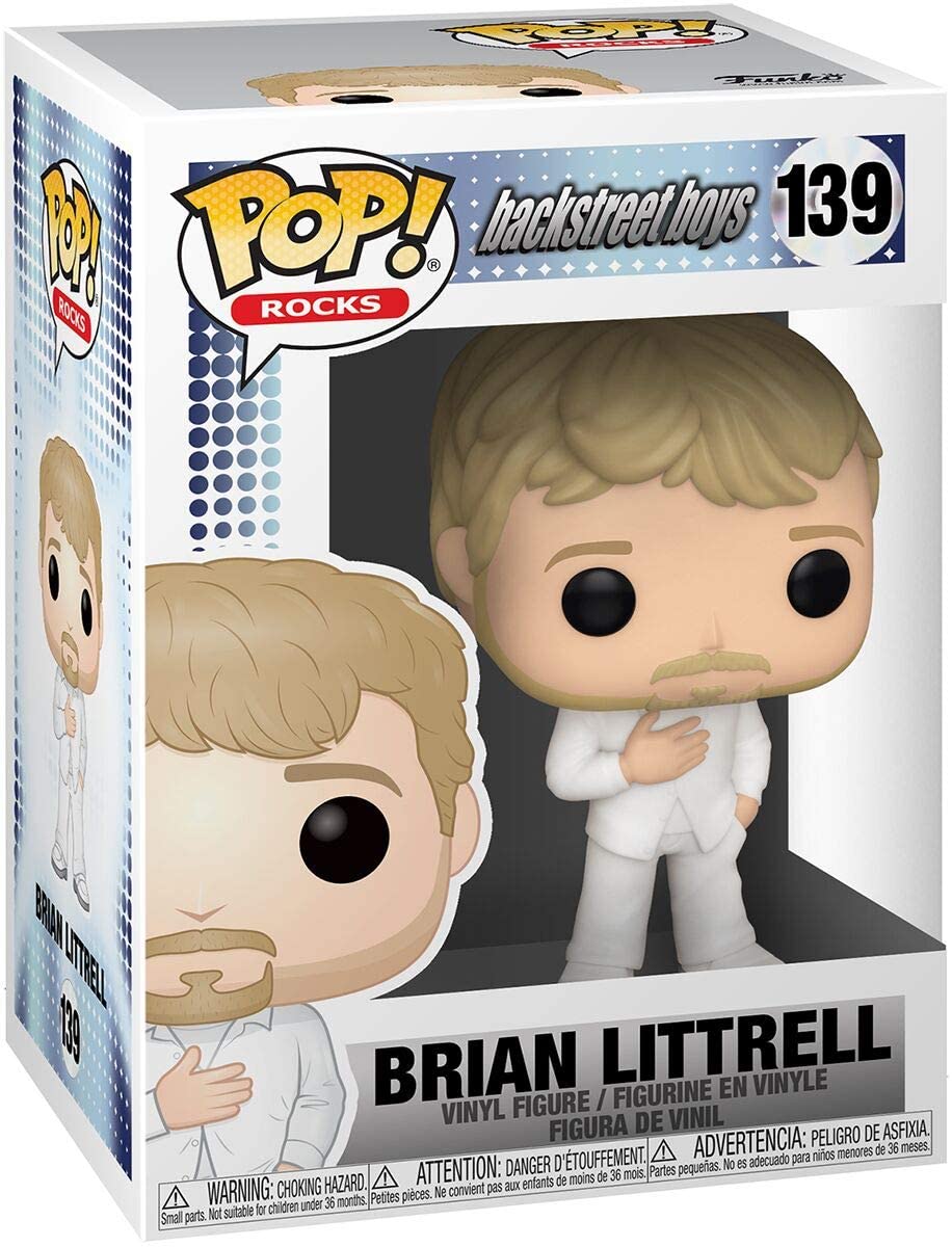 Funko Pop! Rocks: Backstreet Boys - Brian Littrell Vinyl Figure Funko Pop! Rocks: Backstreet Boys - Brian Littrell Vinyl Figure